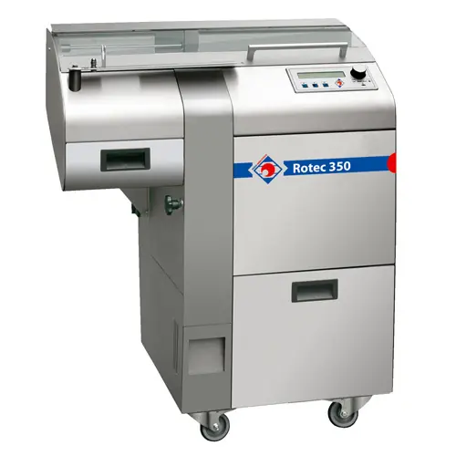 Abverkauf Brotschneidemaschine ROTEC 350 3 Tasten 827 mm x 705 mm H 1090 mm
